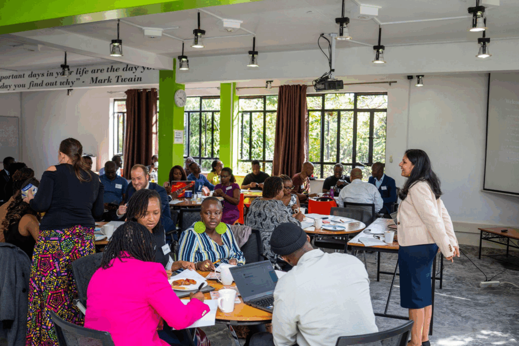 The Nairobi edition of Pollinate Impact’s Peer-Powered Workshop kicks off with breakfast and a full house.