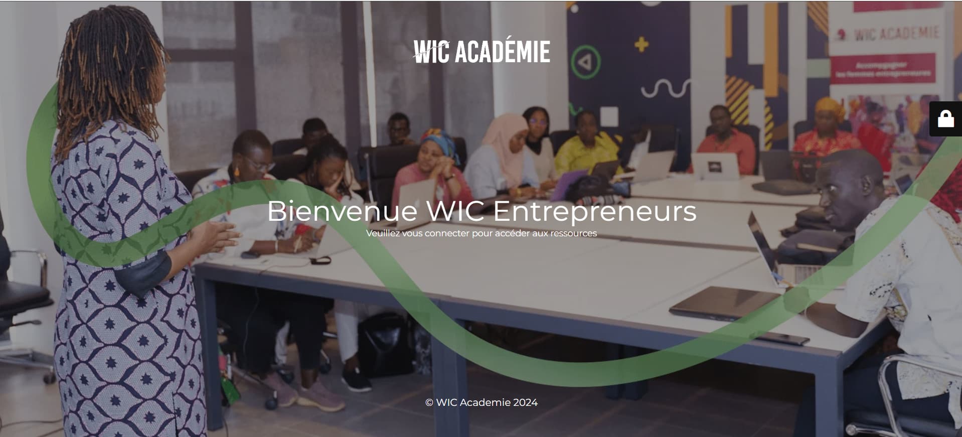 Agri-entrepreneurs during a practical training session on pitching