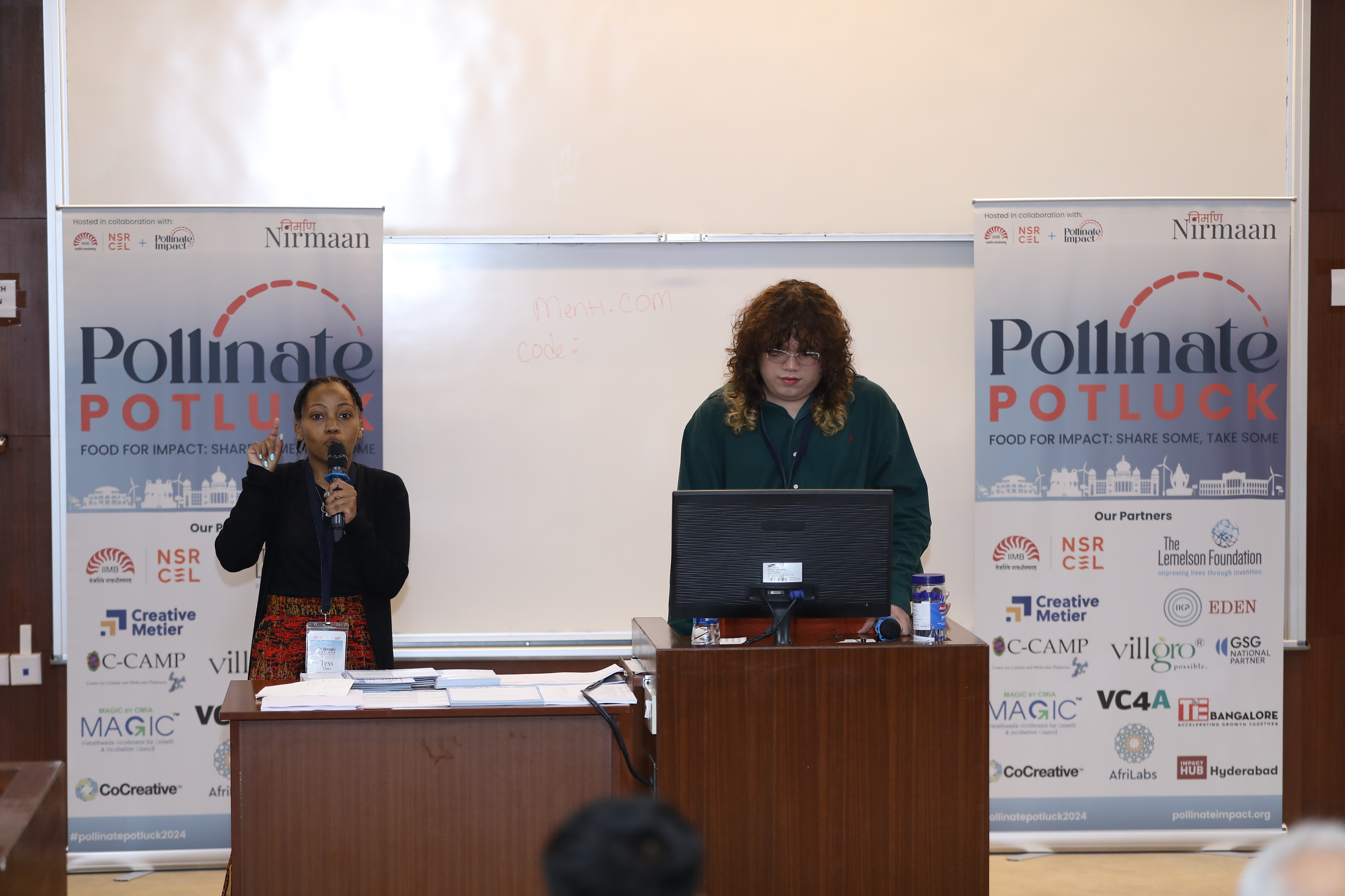 Tess Thuo & Ruod Ariete at the Pollinate Potluck 204