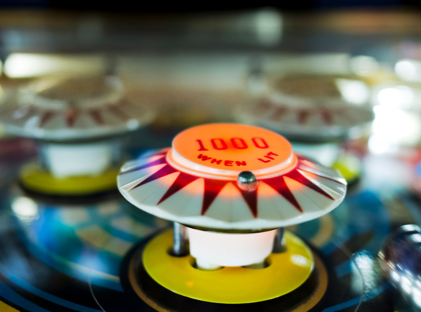 1000 Point Pinball Bumper for gaining points