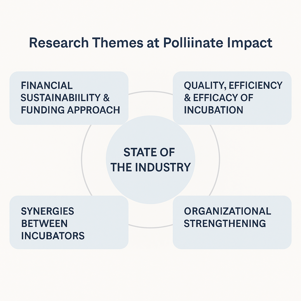 reserach themes at Pollinate Impact