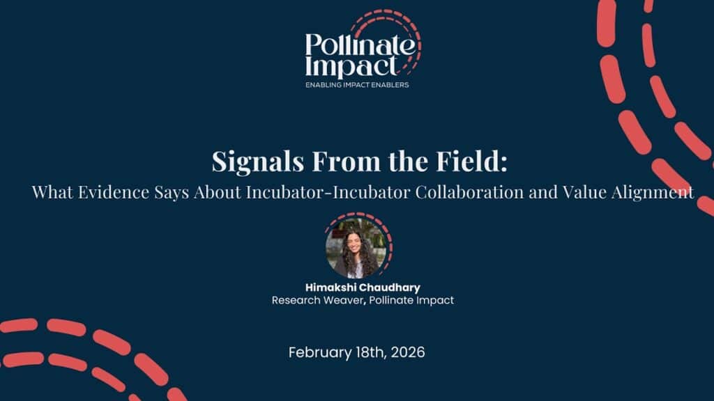 thumbnail photo of Signals from the Field: What Evidence Says About Incubator–Incubator Collaboration & Value Alignment