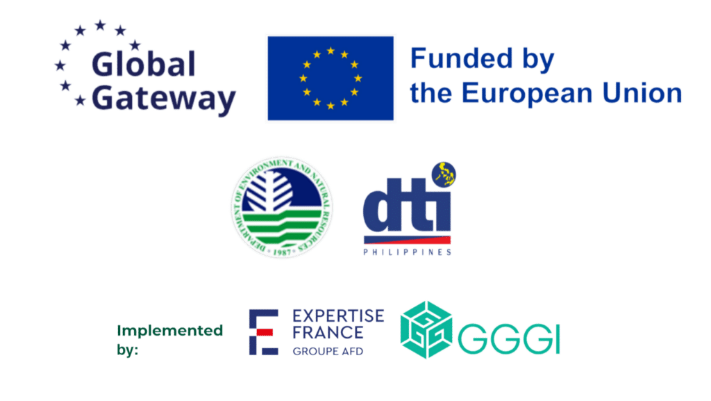 EU-PH Green Econ Partnership-Green Business, Infra, Fin - Logo, Vertical